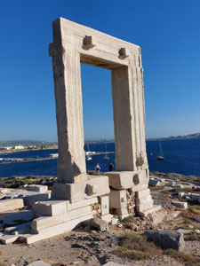 Porta del tempio di Apollo - Naxos